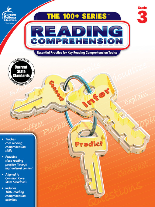 Cover image for Reading Comprehension, Grade 3